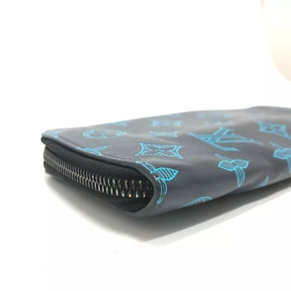 LOUIS VUITTON M82322 Monogram shadow Zippy Wallet Vertical Long Wallet - Picture 6 of 16
